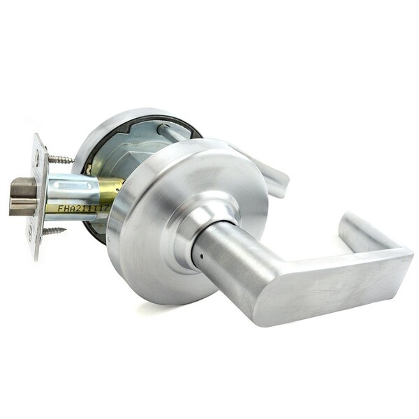 Schlage Commercial ALX Series Grade 2 Classroom Rhodes Lever Lock with Large Format IC Prep Less Core, 47267042 ALX70JRHO626 - main